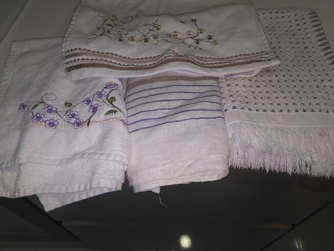 Az kullanılmış havlu modelleri