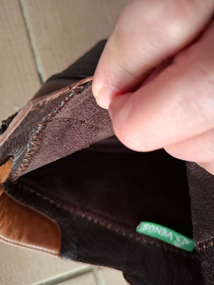 Deri Taba Kadın Dolgu Topuklu Bot - Görsel 3