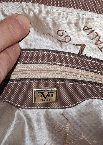 Bej Deri Kadın Çanta 19V69 ITALIA - Görsel 6