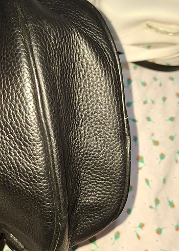 Siyah Deri Kadın Çapraz Çanta - Görsel 5