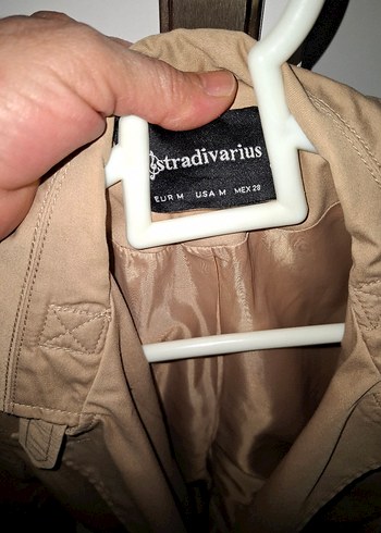 Bej Kadın Midi Trençkot - Görsel 3