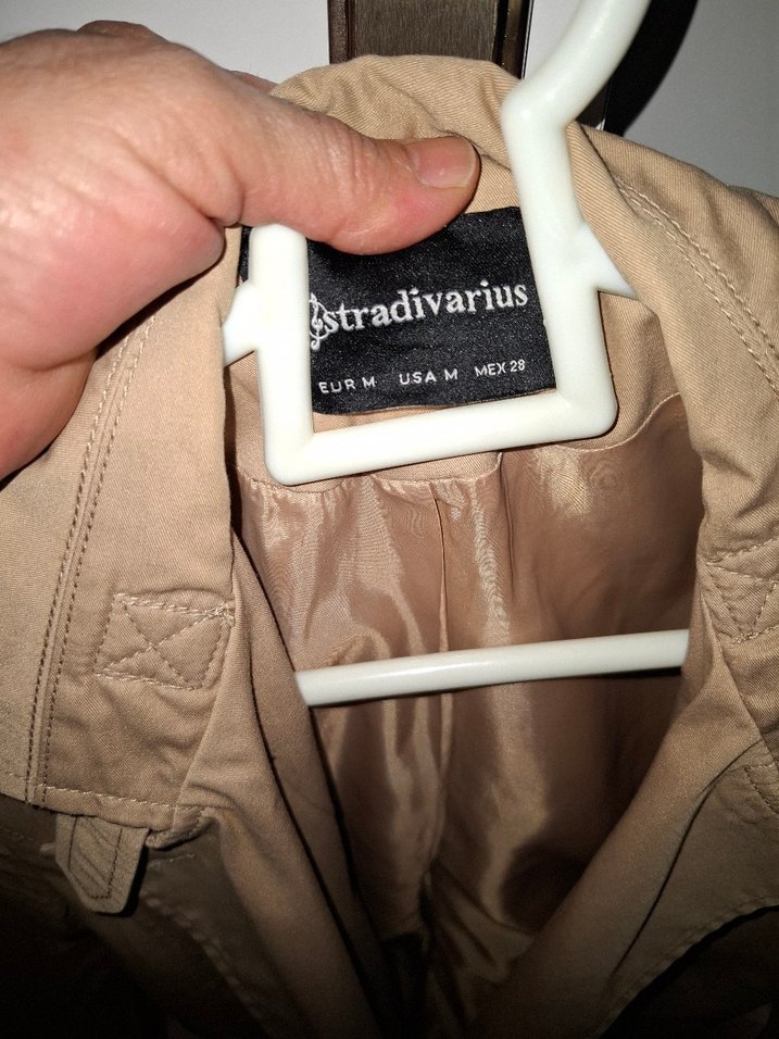 Bej Kadın Midi Trençkot - Görsel 3