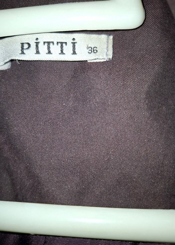 Kahverengi Uzun Süet Hamile Kaban - Görsel 3