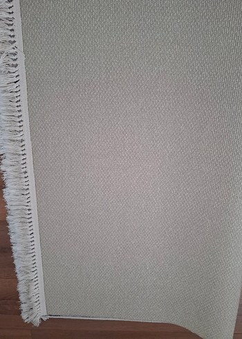 Kahverengi Gri İşlemeli Çağdaş Halı - Görsel 5