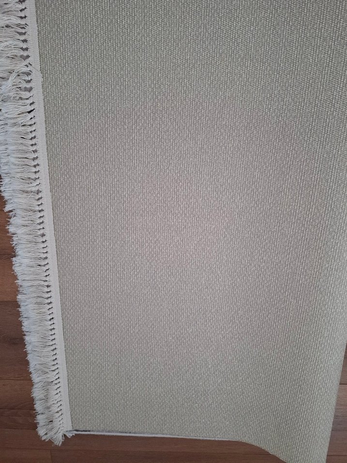 Kahverengi Gri İşlemeli Çağdaş Halı - Görsel 5