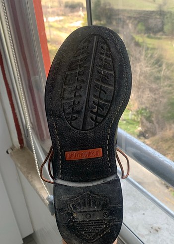 Harley Davidson Hakiki Deri Bot - Görsel 6