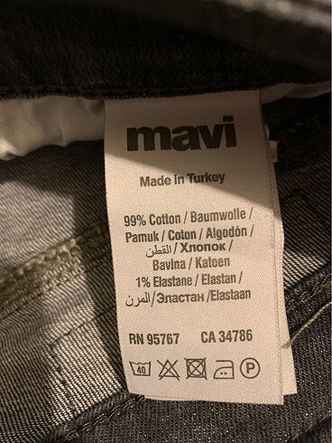 Mavi Vintage Straight Jean Pantolon - Görsel 4