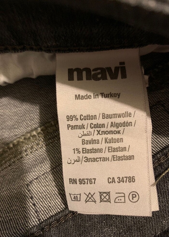 Mavi Vintage Straight Jean Pantolon - Görsel 4