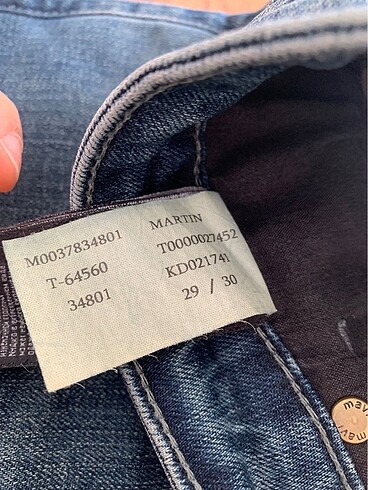 Mavi Black Martin Straight Jean Pantolon - Görsel 4