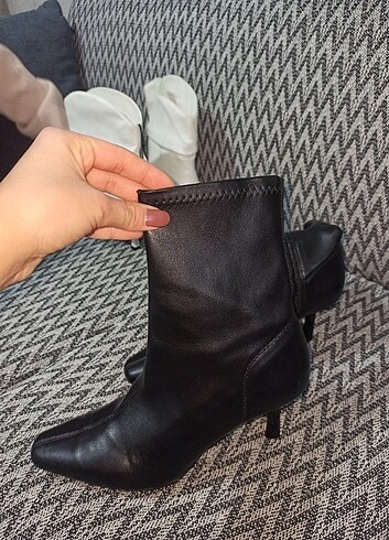 Kadın topuklu siyah Stradivarius 