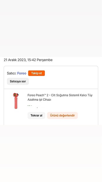 Foreo Peach? 2 - Cilt Soğutma Sistemli Kalıcı Tüy Azaltma Ipl Ci - Görsel 6