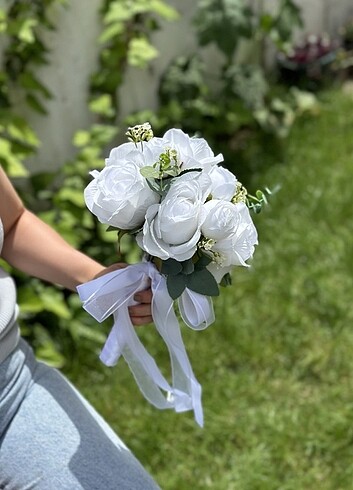 Gelin buketi nikah çiçeği  - Görsel 2