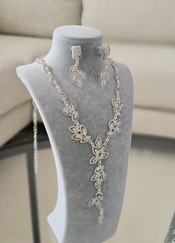 Premium zirkon bridal set  - Görsel 2