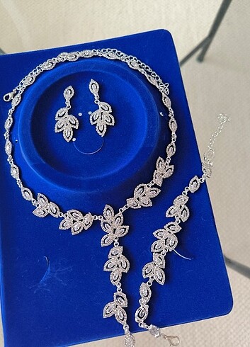 Premium zirkon bridal set  - Görsel 4