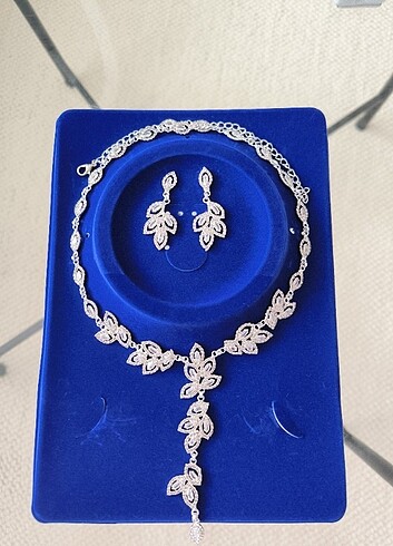 Premium zirkon bridal set  - Görsel 9