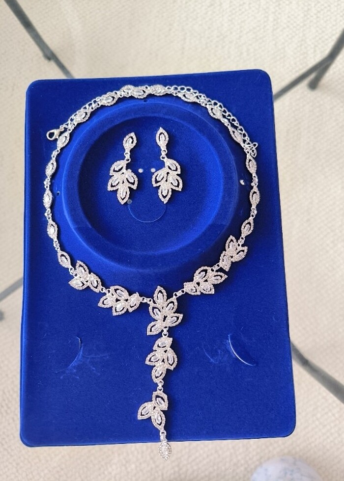 Premium zirkon bridal set  - Görsel 5