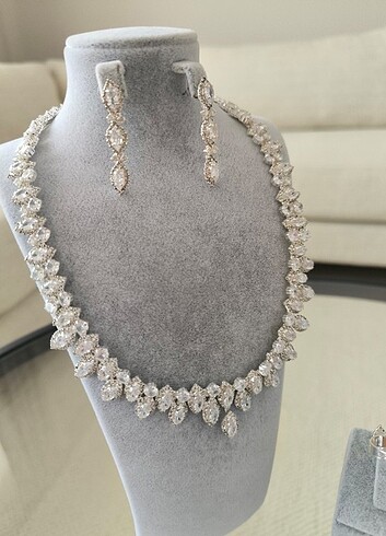 Zircon bridal set - Görsel 6