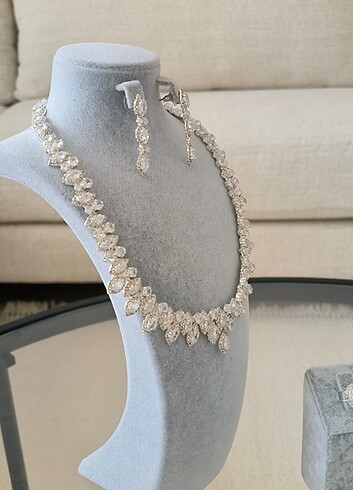 Zircon bridal set - Görsel 7