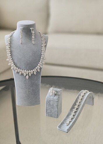 Zircon bridal set - Görsel 8