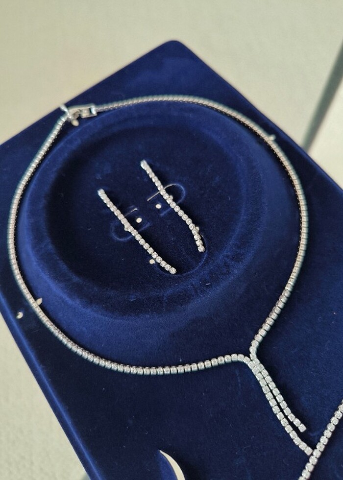 Zircon bridal set - Görsel 4