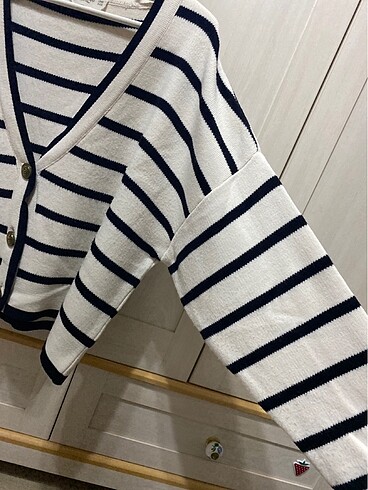 Çizgili hırka - Görsel 3