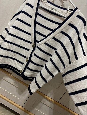 Çizgili hırka - Görsel 4