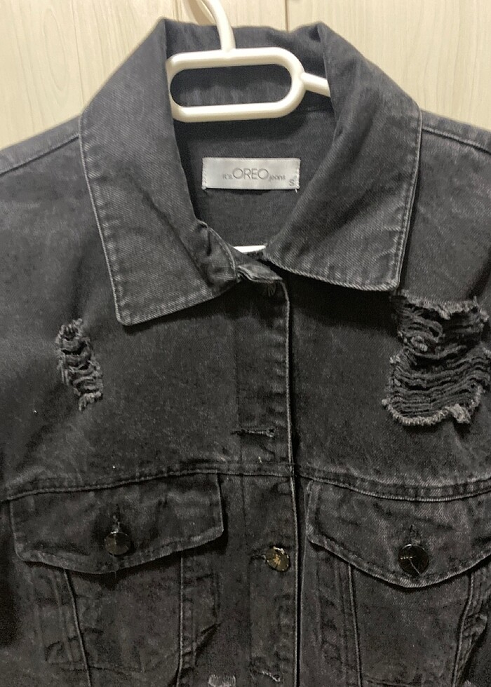 Siyah kot ceket - Görsel 3