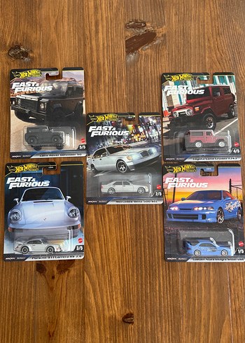 Hot Wheels Fast & Furious Oyuncak Araba Seti