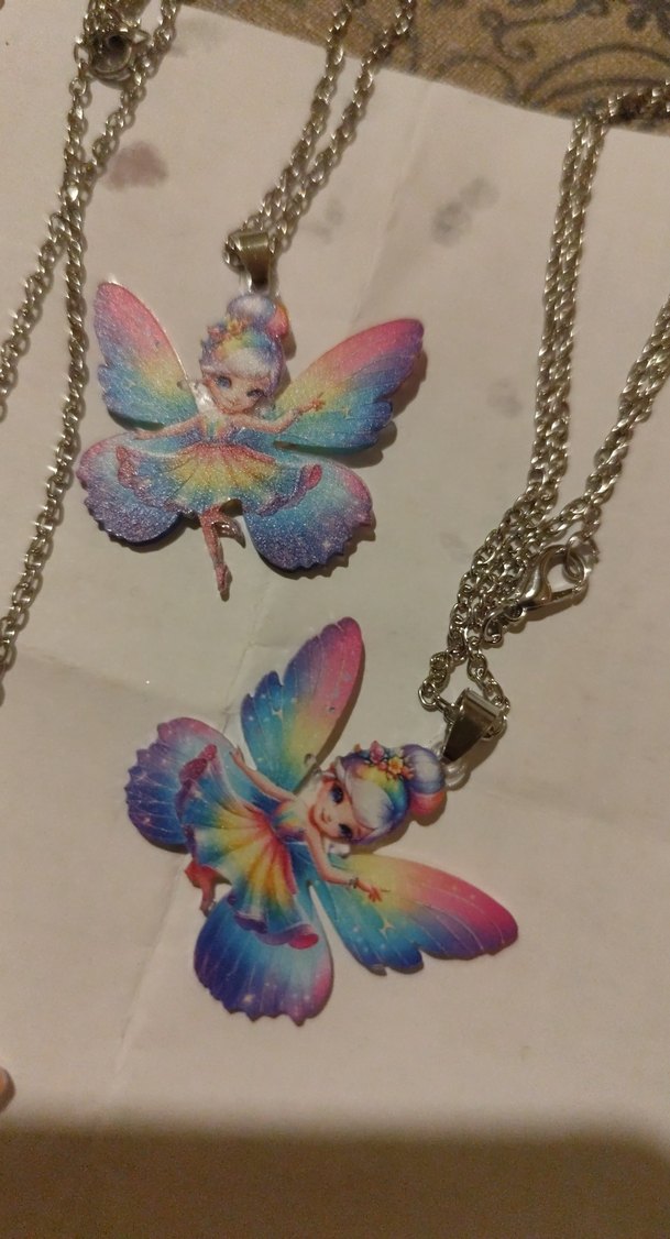 Renkli Midi Uzunlukta Zincir Detaylı Kadın Kolye - Görsel 4