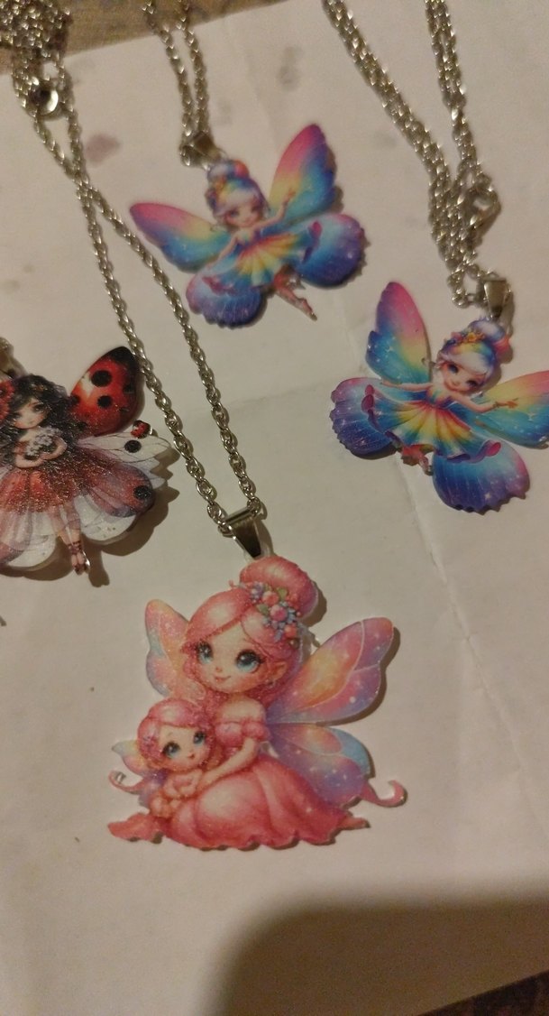 Renkli Midi Uzunlukta Zincir Detaylı Kadın Kolye - Görsel 3