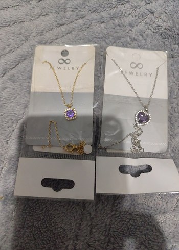 Altın Renk Zincir Detaylı Mini Kadın Kolye - Görsel 2