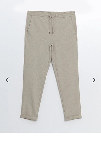 Bej slim fit erkek pantalon