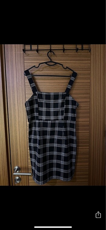 H&M Ekoseli H&M Elbise
