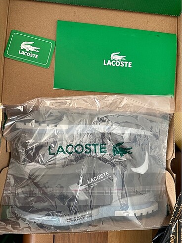 43 Beden mavi Renk Lacoste Ayakkabı