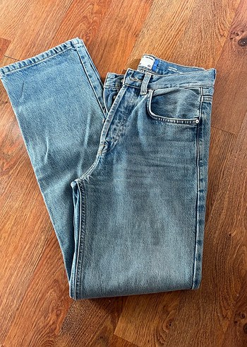 xs Beden siyah Renk Düz kesim Jean