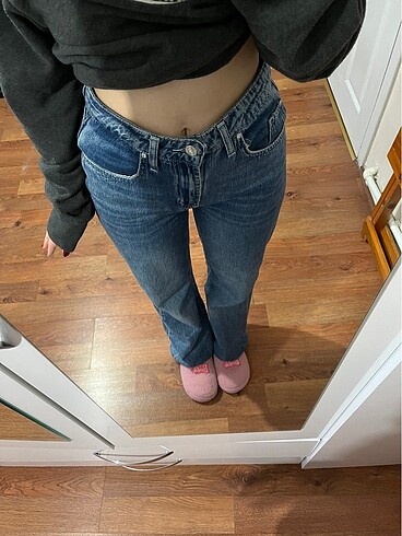xs Beden mavi Renk Kadın jeans
