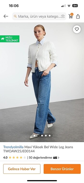 xs Beden Kadın jeans