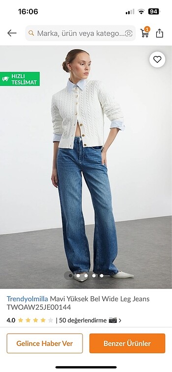 Trendyol & Milla Kadın jeans