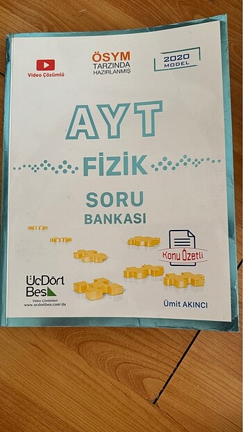 345 yayınları AYT FİZİK