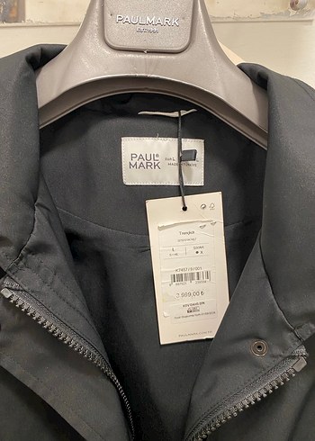 Kadın Siyah Uzun Kemerli Yağmurluk - Görsel 5