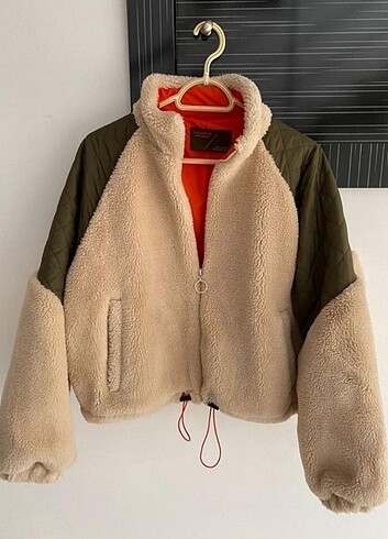 Peluş mont 