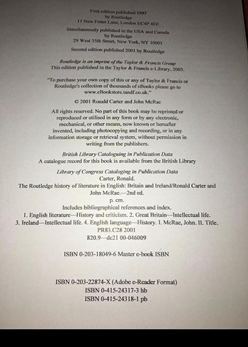 The Routledge Tarih İngiliz Edebiyatı Kitabı - Görsel 3