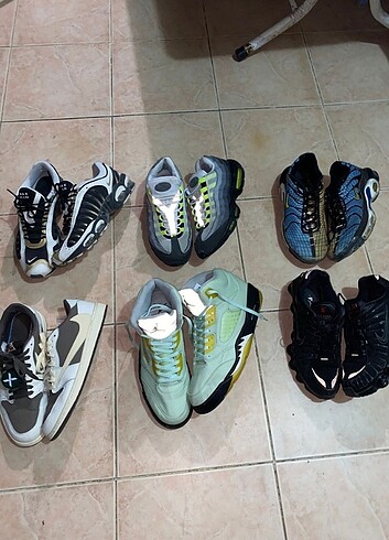 44 Beden Nike ayakkabı tn shox tailvind Jordan Travis
