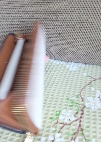 Fermuarlı pufudik Kadın Cüzdanı, Kahverengi Detaylı - Görsel 3