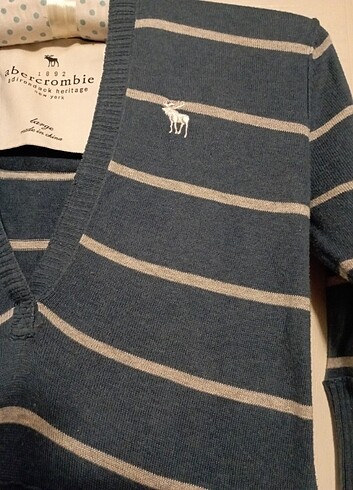 Abercrombie & Fitch Triko Bluz S beden kapşonlu abercrombie