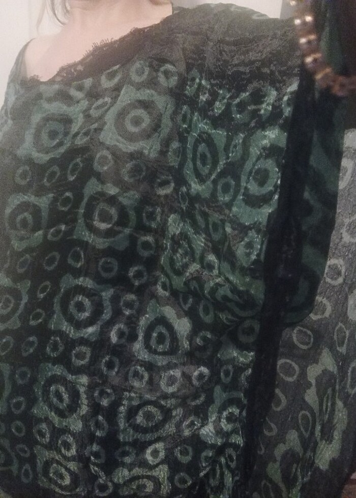 Yemeni kumaşı bluz,M-L - Görsel 2