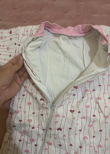 Kız Bebek Fermuarlı Pembe Tulum - Görsel 5