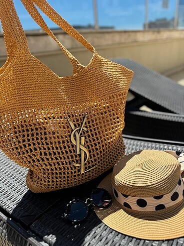 Ysl marka plaj çantası