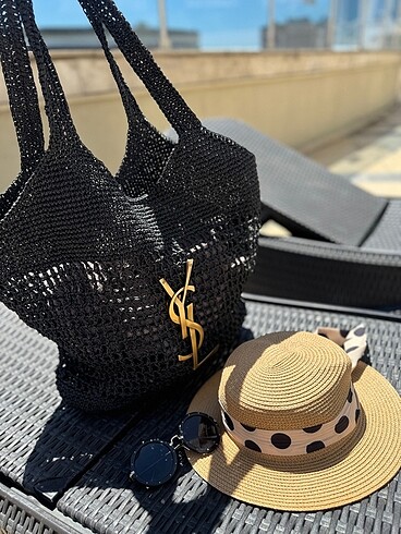 Ysl marka plaj çantası