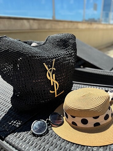Ysatis Ysl marka plaj çantası